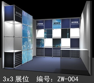 供应便携组合式展览柜